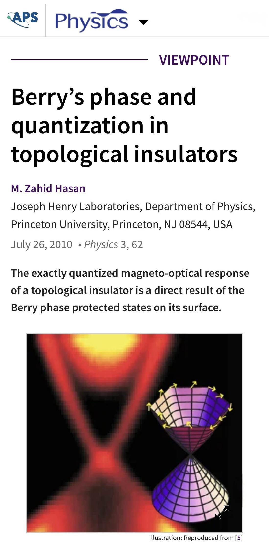 Topological Object: Single-spin-Dirac-cone