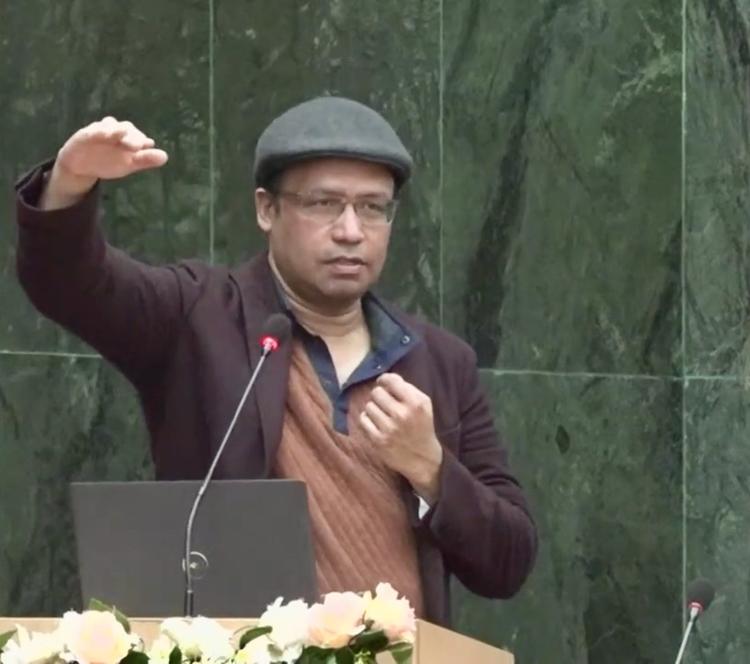lecturing